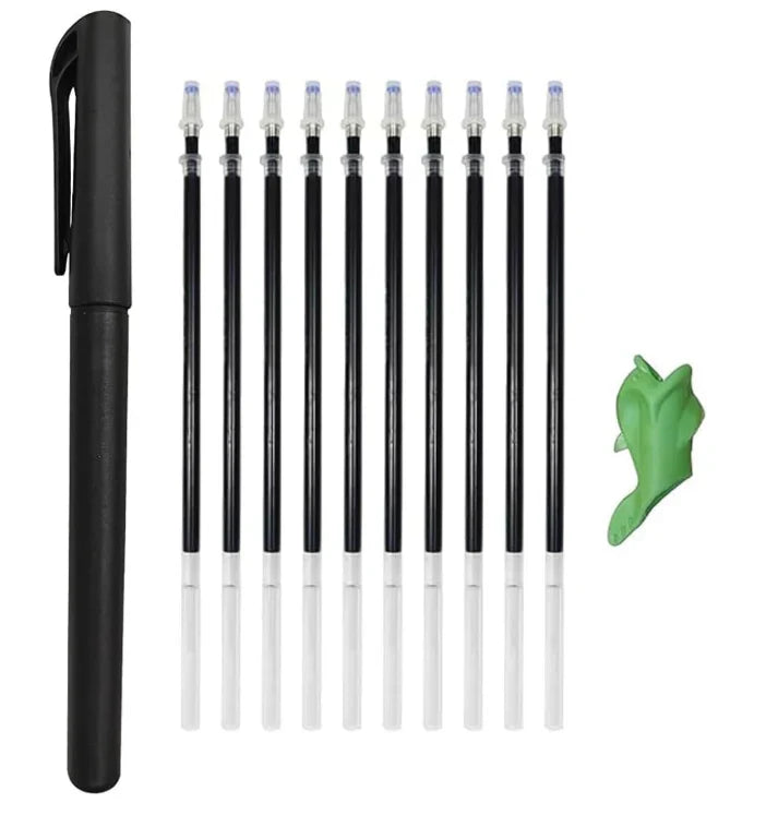 Extra Pen Refills and Pen Grip